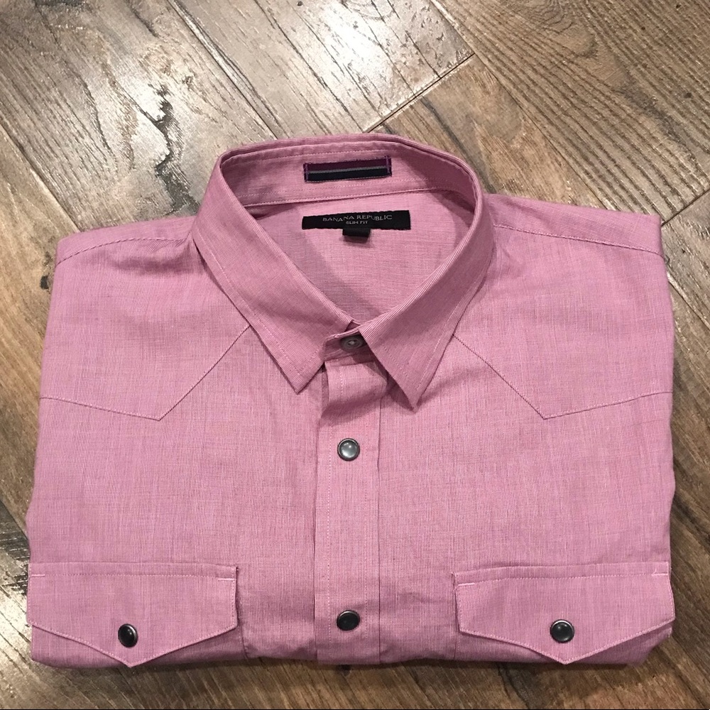 Banana Republic Men’s Slim Fit Dress Shirt